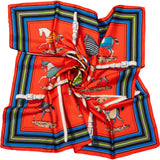 Hermès Classic "Couvertures" Silk Carre 90 Scarf Tuch