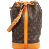 Louis Vuitton Canvas Monogram Sac Noe Grande Shoulder Bag