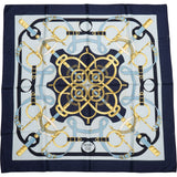 Hermès Classic "Eperon d`Or" Silk Carre 90 Scarf Tuch