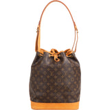 Louis Vuitton Canvas Monogram Sac Noe Grande Shoulder Bag