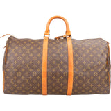 Louis Vuitton Canvas Monogram Keepall 55