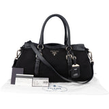 Prada Black Nylon Gossip Handbag