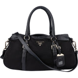 Prada Black Nylon Gossip Handbag