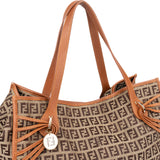 Fendi FF Monogram Zucchino Handbag