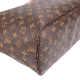 Louis Vuitton Canvas Monogram Neverfull MM Shopper Handbag