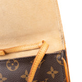 Louis Vuitton Canvas Monogram Twin Pochette Crossbody Bag