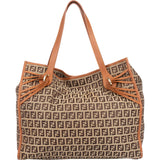 Fendi FF Monogram Zucchino Handbag