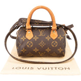Louis Vuitton Canvas Monogram Mini Speedy Handbag