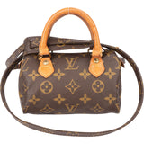 Louis Vuitton Canvas Monogram Mini Speedy Handbag