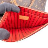 Louis Vuitton Canvas Monogram Neverfull MM Shopper Handbag