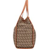 Fendi FF Monogram Zucchino Handbag