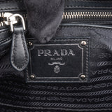 Prada Black Nylon Gossip Handbag