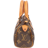 Louis Vuitton Canvas Monogram Mini Speedy Handbag