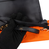 Hermès Noir Boxcalf Kelly 28 Handbag