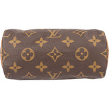 Louis Vuitton Canvas Monogram Mini Speedy Handbag