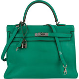 Hermès Togo Leather Kelly 32 Retourne Handbag
