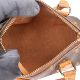 Louis Vuitton Canvas Monogram Mini Speedy Handbag