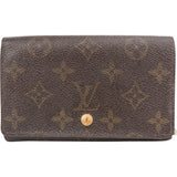 Louis Vuitton Canvas Monogram Tresor Wallet