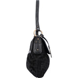Fendi FF Suede Monogram Zucca Handbag