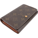 Louis Vuitton Canvas Monogram Tresor Wallet
