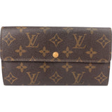 Louis Vuitton Canvas Monogram Sarah Wallet
