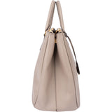 Prada Grey Saffiano Leather Galleria Handbag