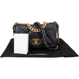 Chanel 19 Quilted Lambskin Single Flap Crossbody Bag