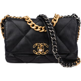 Chanel 19 Quilted Lambskin Single Flap Crossbody Bag