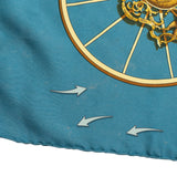 Hermès Classic "Springs" Silk Carre 90 Scarf Tuch