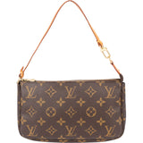 Louis Vuitton Canvas Monogram Pochette Accessoire Handbag