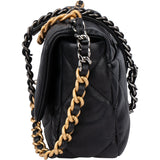 Chanel 19 Quilted Lambskin Single Flap Crossbody Bag