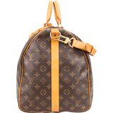 Louis Vuitton Canvas Monogram Keepall 55 Bandouliere
