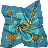 Hermès Classic "Springs" Silk Carre 90 Scarf Tuch