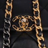 Chanel 19 Quilted Lambskin Single Flap Crossbody Bag