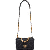 Chanel 19 Quilted Lambskin Single Flap Crossbody Bag
