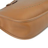 Hermès Brun Togo Leather Evelyne GM Crossbody Bag