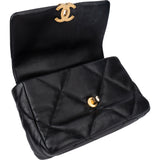 Chanel 19 Quilted Lambskin Single Flap Crossbody Bag
