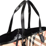 Burberrry Nova-Check Monogram Shopper Handbag