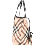 Burberrry Nova-Check Monogram Shopper Handbag