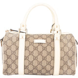 Gucci GG Supreme Monogram Mini Boston Handbag