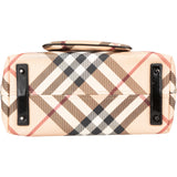 Burberrry Nova-Check Monogram Shopper Handbag