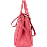 Prada Pink Saffiano Leather Galleria Handbag