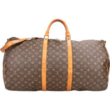 Louis Vuitton Canvas Monogram Keepall 60 Bandouliere