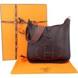 Hermès Evelyne GM Togo Leather Shoulder Bag
