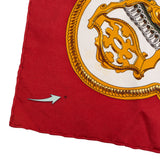 Hermès Classic "Reprise" Silk Carre 90 Scarf Tuch