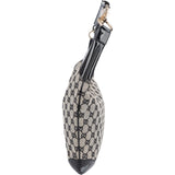 Gucci GG Monogram Patent Hobo Bag