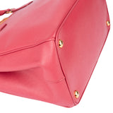 Prada Pink Saffiano Leather Galleria Handbag