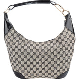 Gucci GG Monogram Patent Hobo Bag