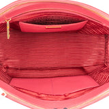 Prada Pink Saffiano Leather Galleria Handbag