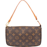 Louis Vuitton Canvas Monogram Pochette Accessoire Handbag